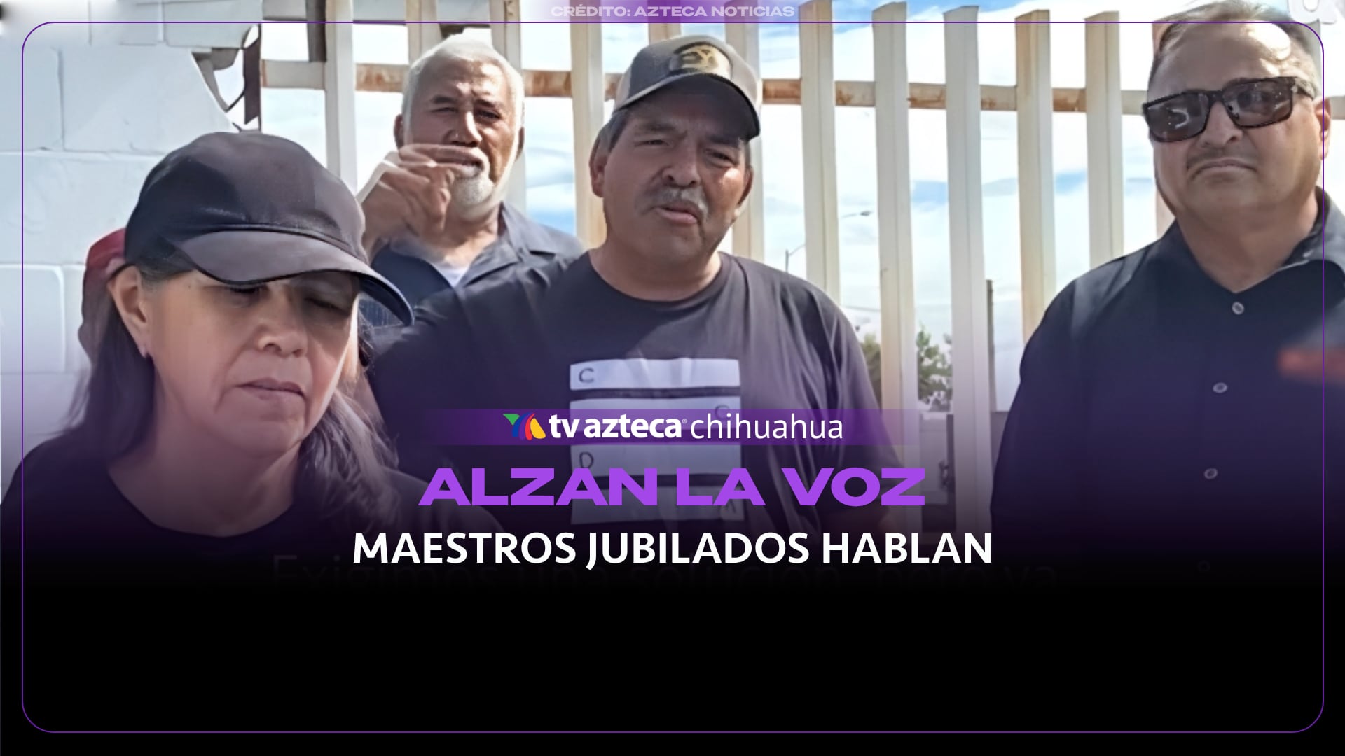 ¿Cuánto les deben? Maestros jubilados exigen el pago de prestaciones en Chihuahua