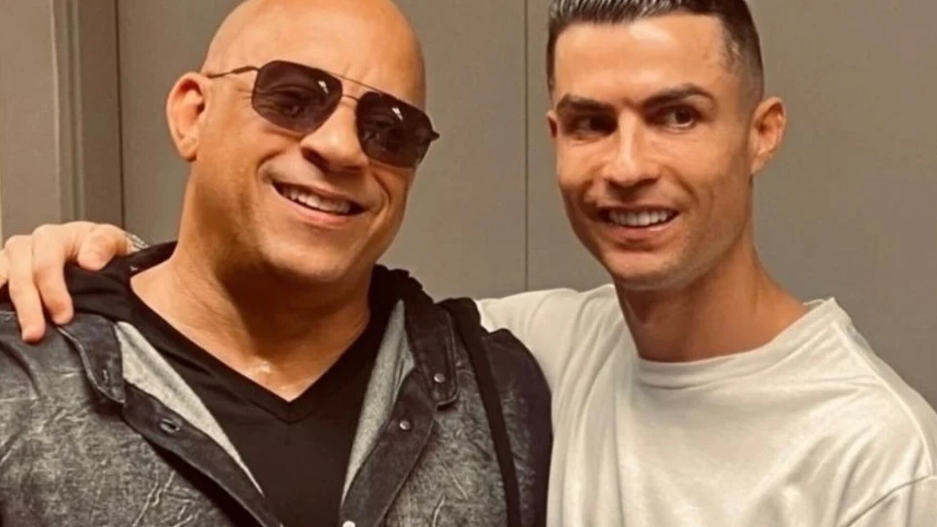 Vin Diesel Cristiano Ronaldo