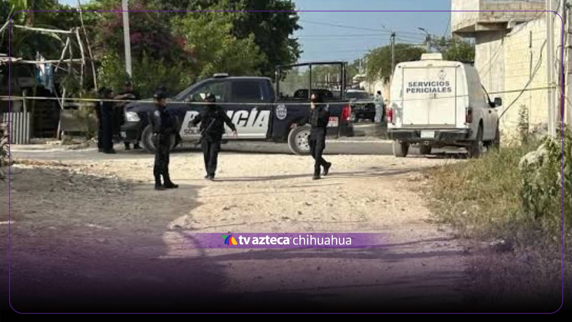 Hallan cuerpo enterrado bajo piso de cemento en vivienda de Ciudad Juárez